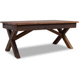 The Living Store Klubska mizica iz masivnega predelanega lesa 110x60x45 cm - Klubska Mizica, (21573840) | Shoptok.si