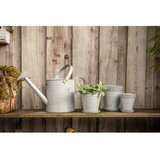 Esschert Design Cvetlični lonec - stari cink - M | Shoptok.si