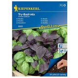 KIEPENKERL Sjeme začinskog bilja Try-mješavina bosiljka (Ocimum basilicum, Vrijeme sjetve: Svibanj, Berba: Lipanj) | shoptok.hr