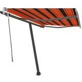 Samostojeća tenda na ručno uvlačenje 350x250cm narančasto-smeđa | shoptok.hr