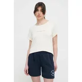 Emporio Armani Underwear Kratka majica za plažo bež barva