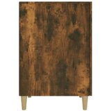  Radni stol boja dimljenog hrasta 140x50x75 cm konstruirano drvo | shoptok.hr
