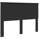  Konstrukcija postelje Črna 140 x 200 cm Masivno borovo les, (5000103618) | Shoptok.si