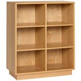 Hübsch Biblioteka u dekoru hrasta u prirodnoj boji 80x95x30 cm Disco – | shoptok.hr