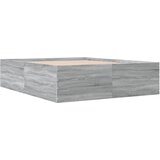  Okvir kreveta boja hrasta 160 x 200 cm od konstruiranog drva | shoptok.hr