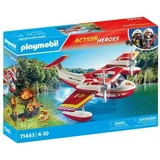  71463 - ACTION HEROES Feuerwehrflugzeug mit Löschfunktion - 1 k.