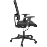 MID.YOU Vrtljiv Stol Office R8, Črna | Shoptok.si