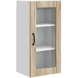  Zidni stakleni ormarić Sonoma hrast 40 x 31 x 80 cm | shoptok.hr