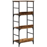 vidaXL Knjižna omara starinski les 50x33x117,5 cm inženirski les | Shoptok.si