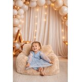 MeowBaby Bež otroška vreča za sedenje Mammoth – | Shoptok.si