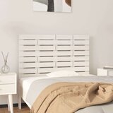  Stensko posteljno vzglavje belo 81x3x63 cm trdna borovina, (20739766) Cene