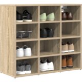vidaXL Omara za čevlje Sonoma Oak 52.5 x 30 x 50 cm Konstruiran les | Shoptok.si