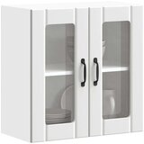 Maison Chic Kuhinjska stenska omarica - Kuhinjska omarica s steklenimi vrati Lucca bela iu1012, (22063811) | Shoptok.si
