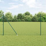  Stebri za ograjo s konico 52 kos Ø32 mm 170 cm Galvanizirana jeklena Cene
