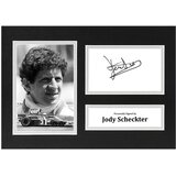  Jody Scheckter Signed A4 Photo Display Formula One F1 Original Autograph COA | shoptok.hr