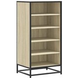 Maison Chic Regal za čevlje - Polica za čevlje sonoma hrast 48x38x97,5 cm inženirski les, (21776571) Cene