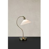 Markslöjd 108863 - Stona lampa VELA 1xE27/40W/230V mesing/bela | Eponuda.com