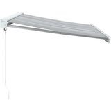 Tenda na uvlačenje antracit-bijela 3 5x2 5 m tkanina i aluminij | shoptok.hr