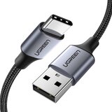 Ugreen Močno pleten kabel USB - USB-C QC 3.0 3A 2m siv, (21090856) | Shoptok.si