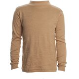 Le Petit Garçon Majice z dolgimi rokavi LPG700-CAMEL Bež | Shoptok.si