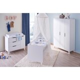 My Baby Lou OTROŠKA POSTELJICA Michi masivno bela | Shoptok.si
