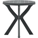 vidaXL Bistro stol antracit Ø 70 cm plastični Cijene