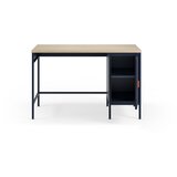 Marckeric Pisalna miza z mizno ploščo v hrastovem dekorju 60x120 cm Sayla – | Shoptok.si