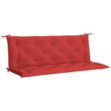  Jastuk za vrtnu klupu crveni 150x(50+50)x7 cm od tkanine Oxford | shoptok.hr