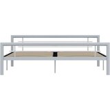  Za krevet sivo-bijeli metalni 180 x 200 cm | shoptok.hr