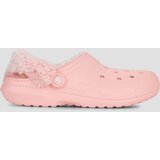 Crocs Cokli Classic Fleece Lined Clog Rožnata Cene