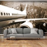  Tapeta - Airplane taking off from the city 200x154 | shoptok.hr