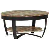  Klubska mizica iz trdnega predelanega lesa 65x32 cm, (20625690) | Shoptok.si