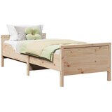  Krevetna konstrukcija Smeđa 80 x 200 cm Konstruirano drvo | shoptok.hr