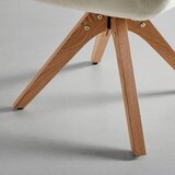 Bessagi Home naslanjač leonie, krem barve | Shoptok.si