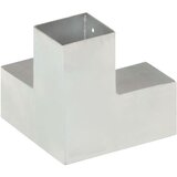  Spojnici za stupove u Y-obliku 4 kom pocinčani metal 81 x 81 mm | Eponuda.com