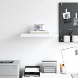  Plutajuća zidna polica bijela 50 x 23 x 3,8 cm MDF | shoptok.hr