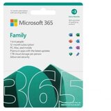 Microsoft Office 365 Family English FPP 1Y 1VR CEE 6GQ-01890 u