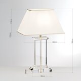 Orion LA 4-1202 - Kristalna stona lampa VERONIQUE 1xE27/60W/230V krem/prozirna | Eponuda.com