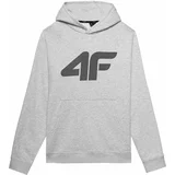 4f Sportska sweater majica antracit siva / svijetlosiva