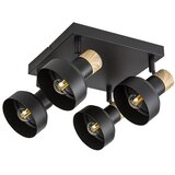 Rabalux spot lampa Saskia, 4x15W, 4xE14, Crna | Eponuda.com