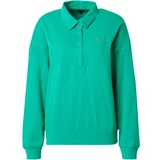GAP Sweater majica smaragdno zelena