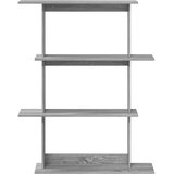  Stenska polica Siva Sonoma 100 x 20 x 126 cm Inženirski les, (5000307200) | Shoptok.si