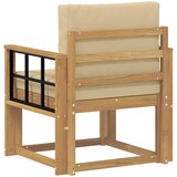  2 Komad Set vanjskih sofa Poliester Bijela i Bež | shoptok.hr