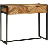  Konzolna stolica Smeđa 90 x 35 x 75 cm Čvrsto drvo akacije | shoptok.hr