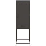  Visoka komoda crna 36x39x107 cm čelična | shoptok.hr
