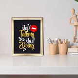 Wallity ACT-035 multicolor decorative framed mdf painting Cene