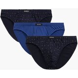 Atlantic 3-PACK Men's Sport briefs - dark blue/blue | ePonuda.com