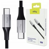 ALLITY kabel AUC-01 USB-C USB-C 2,0 m 100W CRNI | shoptok.hr