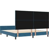  Okvir za krevet Tamno plava 180 x 200 cm Baršun | shoptok.hr