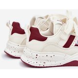 Boto Children's Sneakers On The Platform Beige-Red Grellio | shoptok.hr